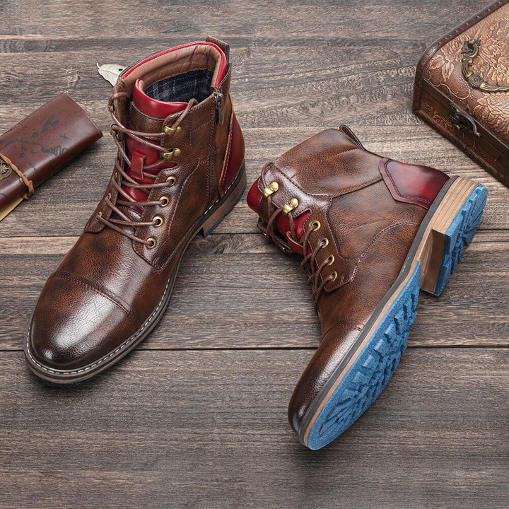 Premium Men's Leather Oxford Shoes - OutfitLondon