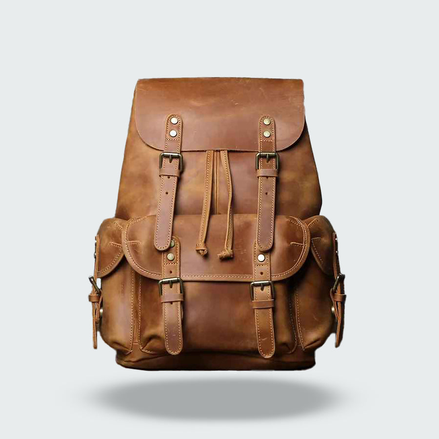 Retro Leather Travel Bag