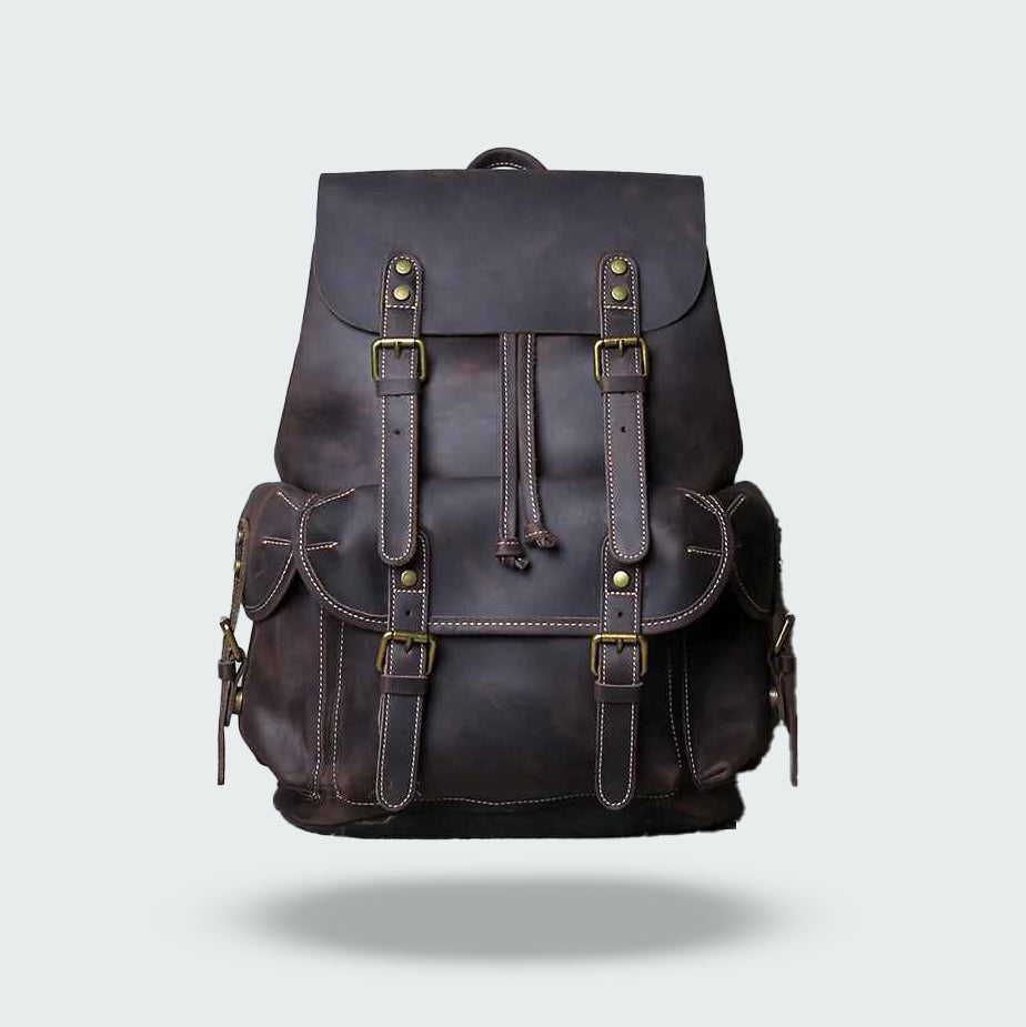 Retro Leather Travel Bag
