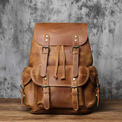 Retro Leather Travel Bag