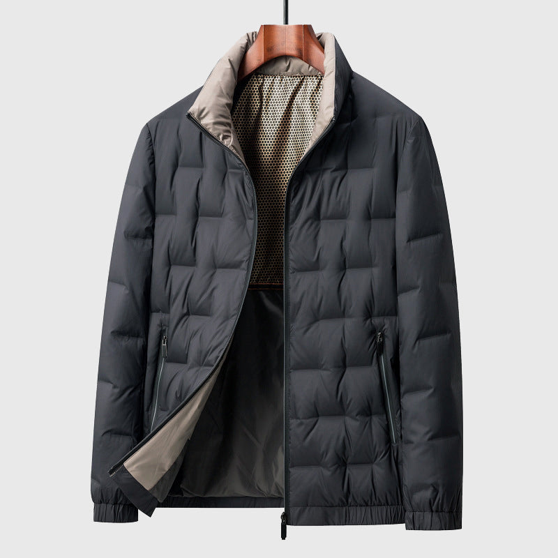 Warm Waterproof Insulated Zip Up Coat