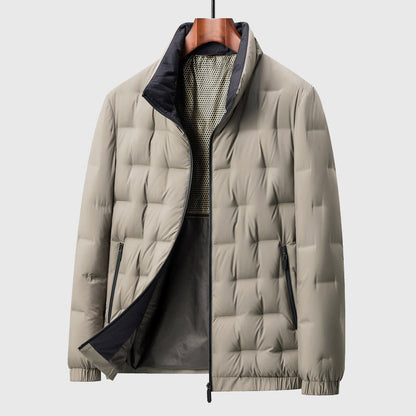 Men's Slim Padded Down-filled Coat Jacket
