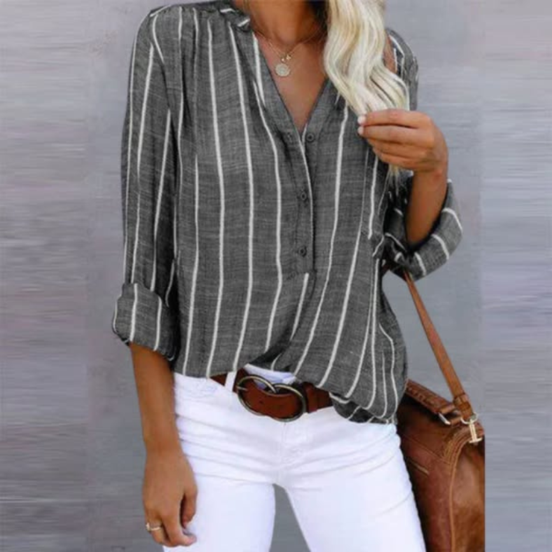 Valenne Women's Striped Blouse