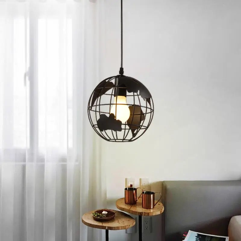 Round Glass Pendant Light - OutfitLondon