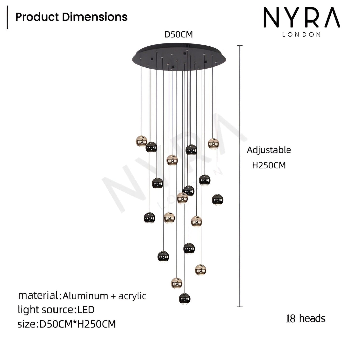 Luxurious Crystal Pendant Lamp