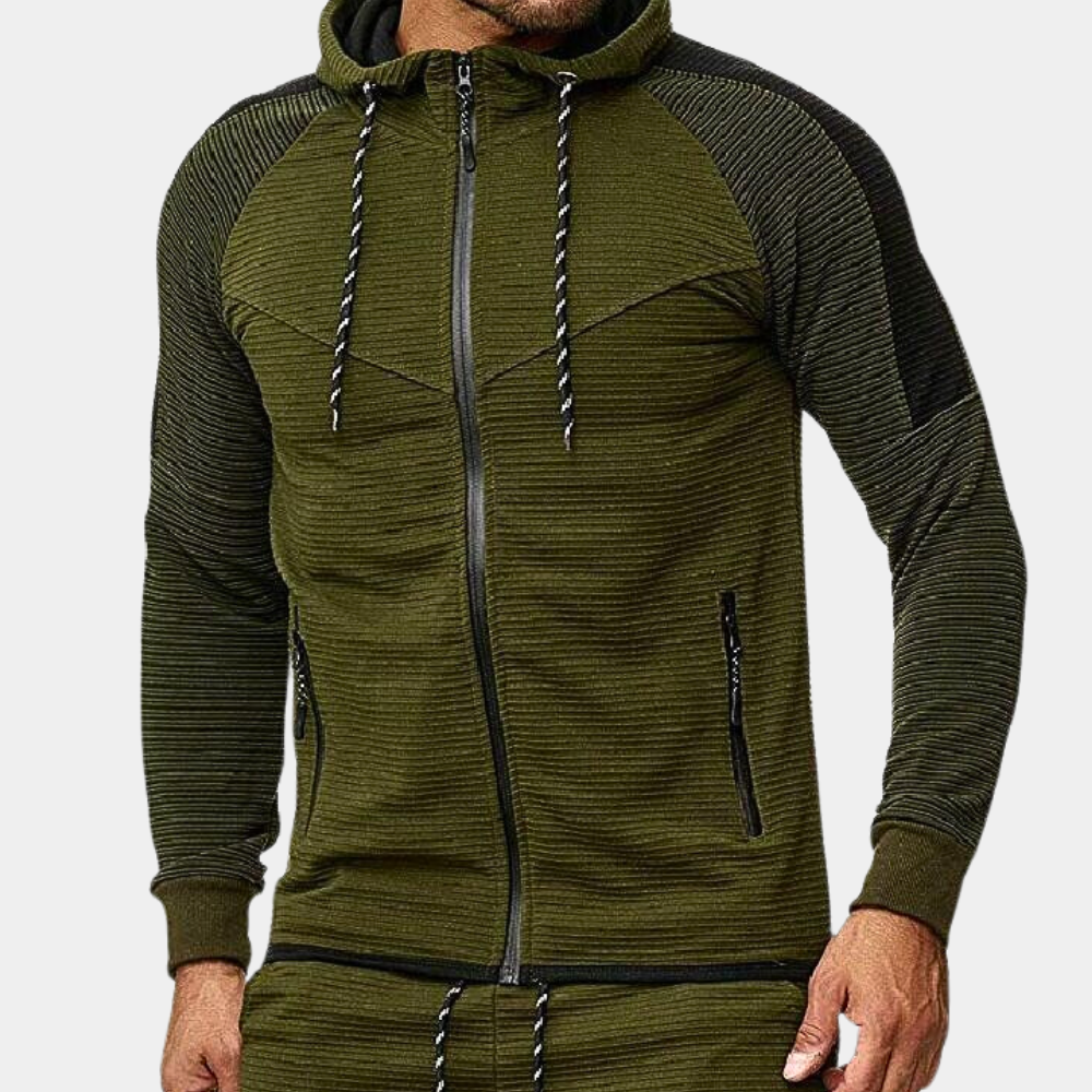 Trendy Waterproof Men's Hoodie Jacket