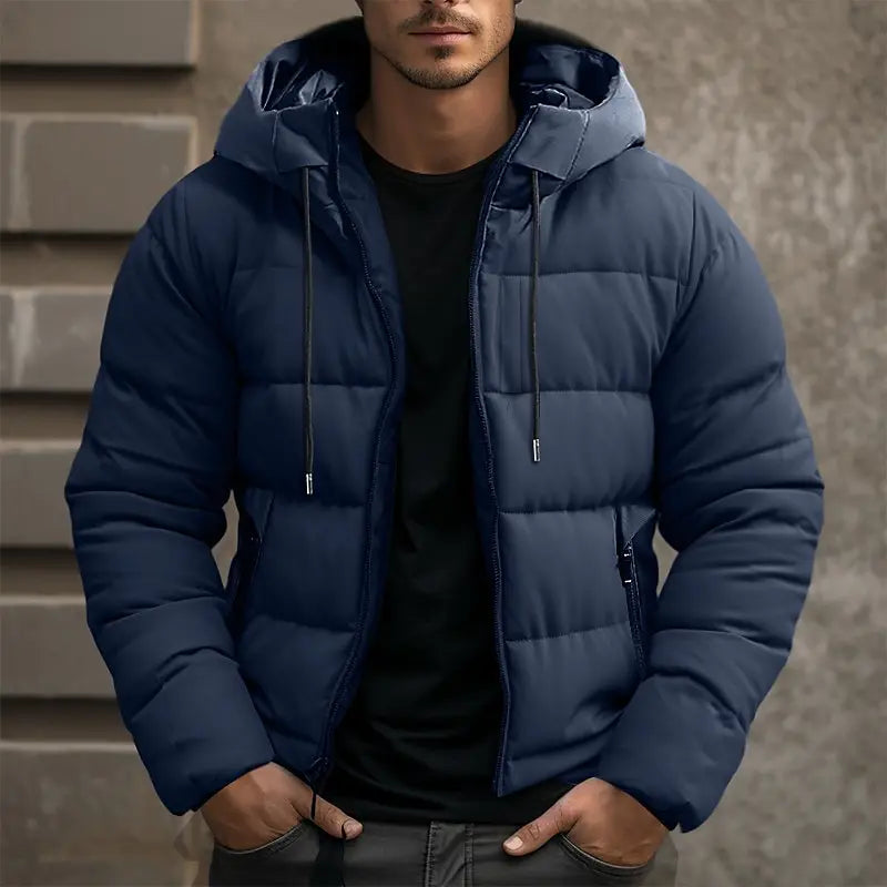 Cozy Thermal Men's Winter Coat - OutfitLondon