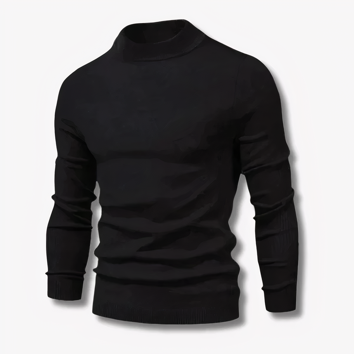 Slim Fit Cable Knit Sweater