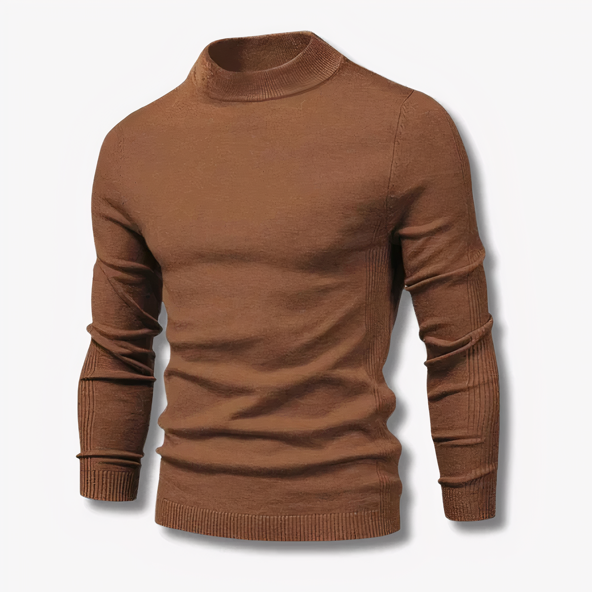 Slim Fit Cable Knit Sweater