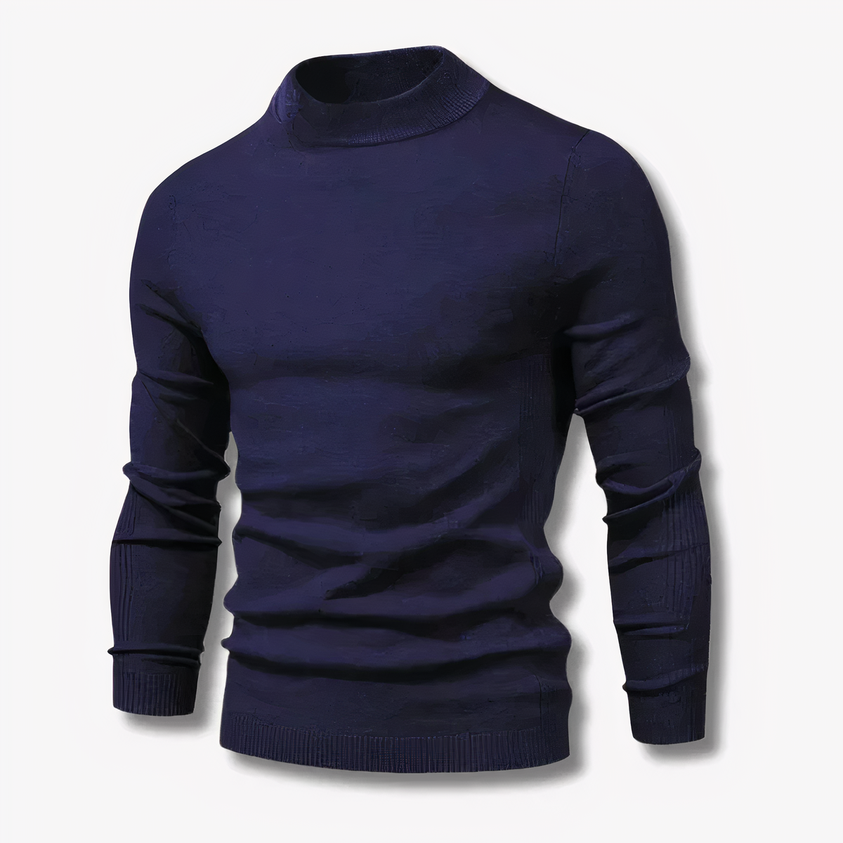 Slim Fit Cable Knit Sweater