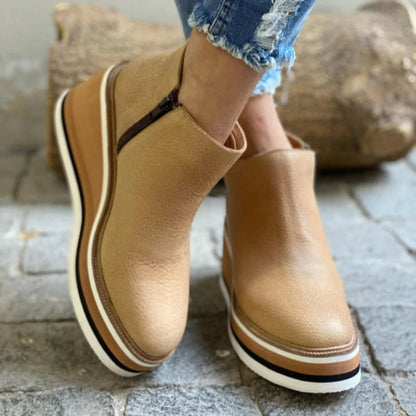 Comfortable Low Heel Chelsea Boots