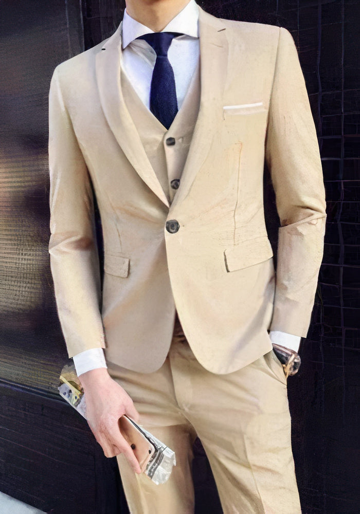 Classic 3-Piece Men's Suit Set