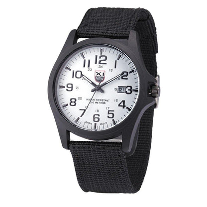 Durable Waterproof Military Style Wrist Watch for Men