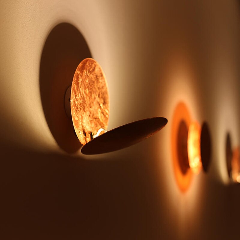 Contemporary Circular LED Wall Lamp