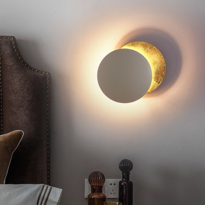 Contemporary Circular LED Wall Lamp