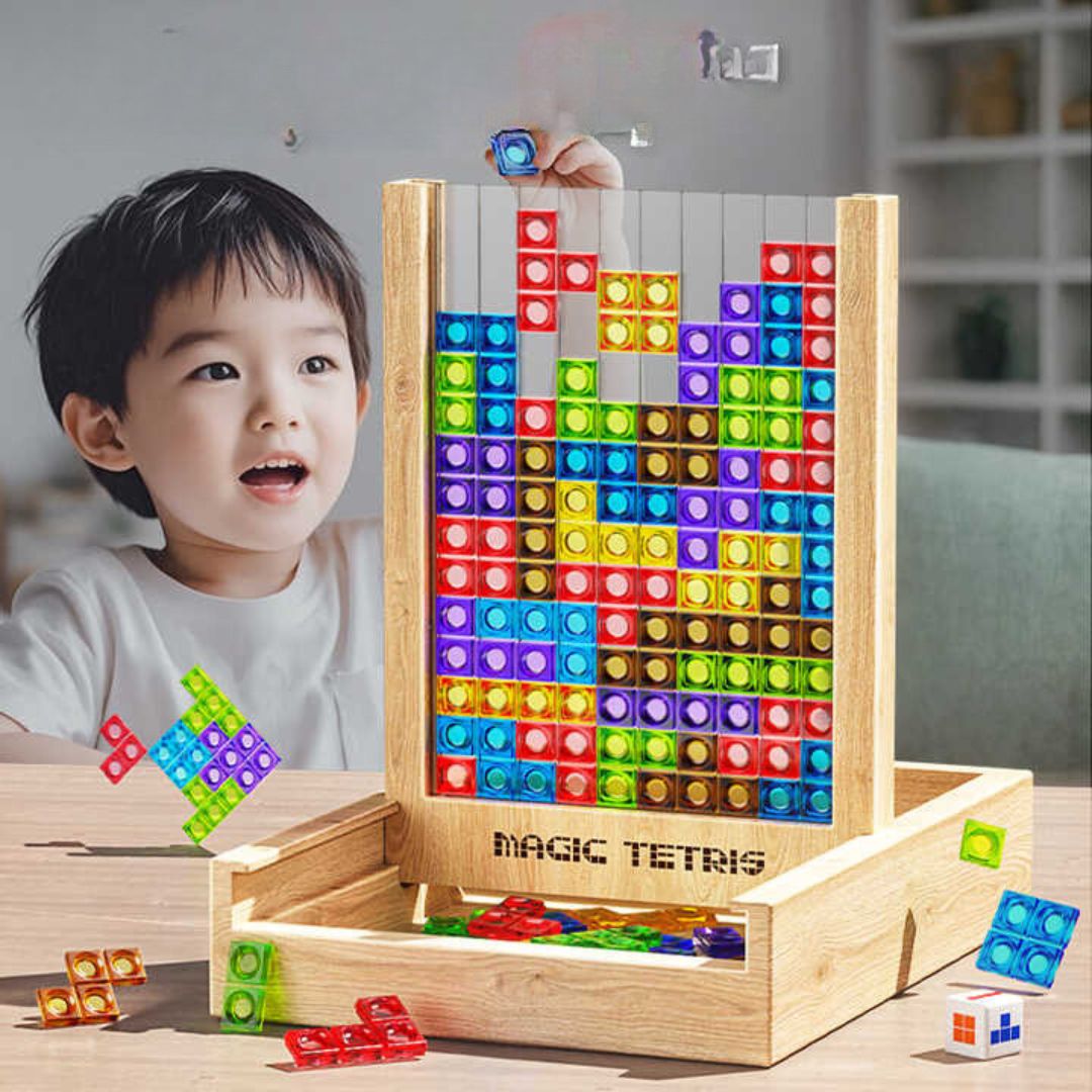 Classic Interlocking Wooden Brain Teaser Toy