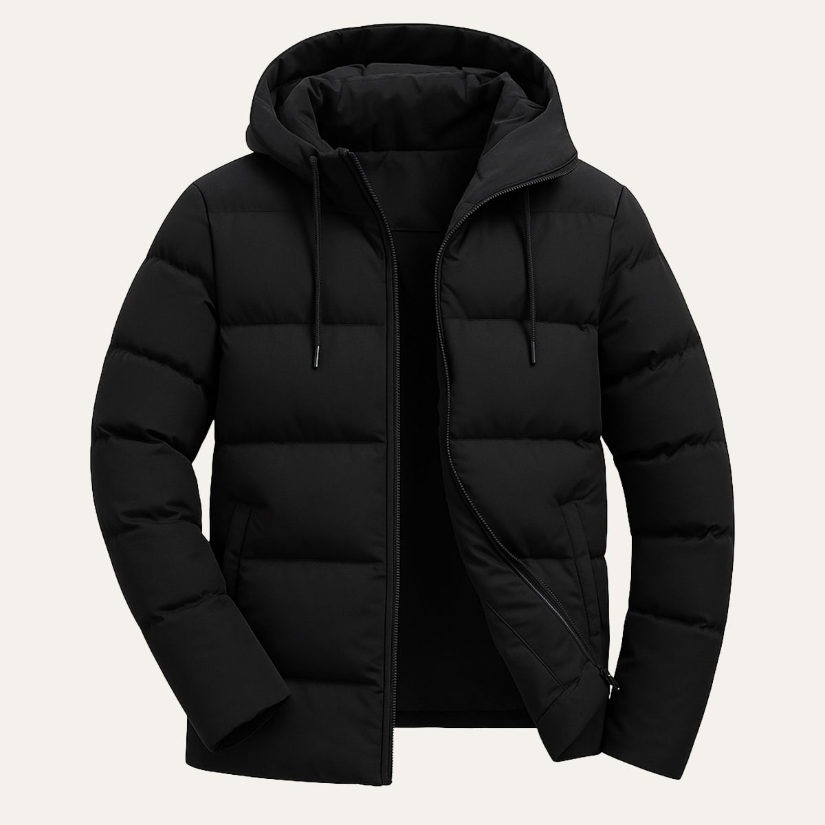 Men's Waterproof Hooded Parka Winter Puffer Jacket