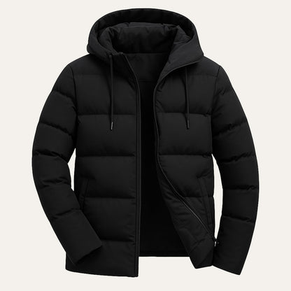 Men's Waterproof Hooded Parka Winter Puffer Jacket