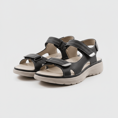 Easy Buckle Open Toe High Heel Sandals