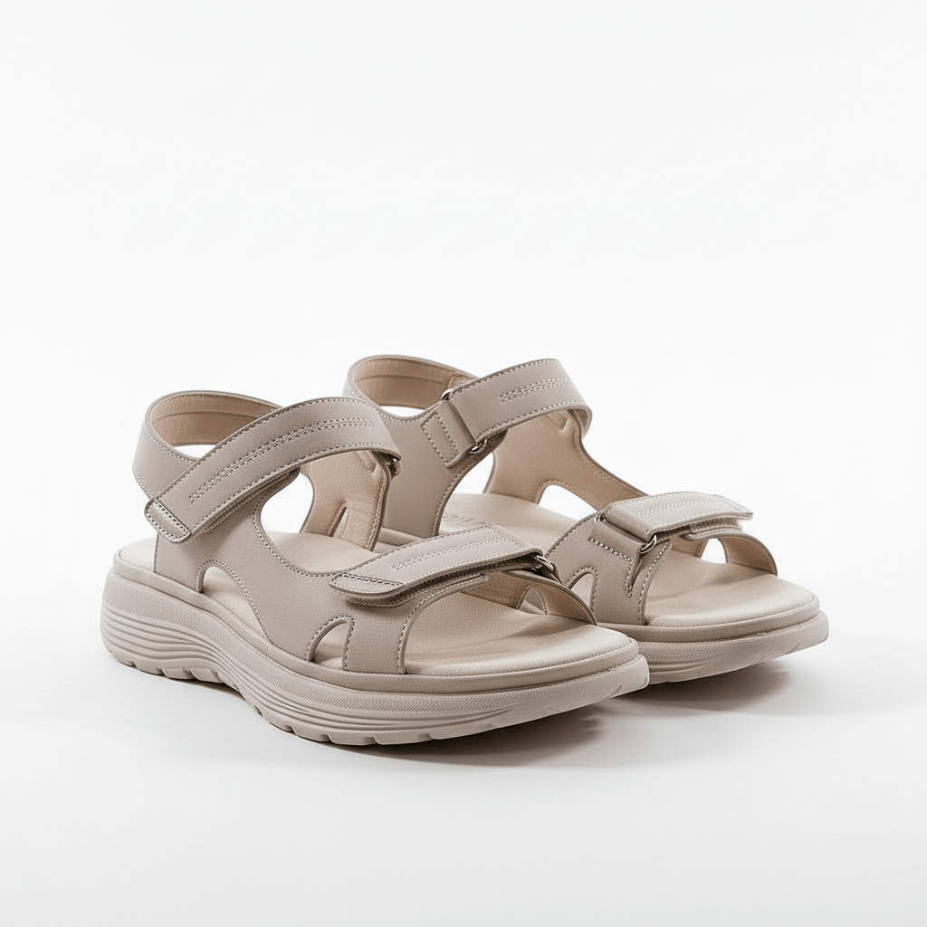 Easy Buckle Open Toe High Heel Sandals