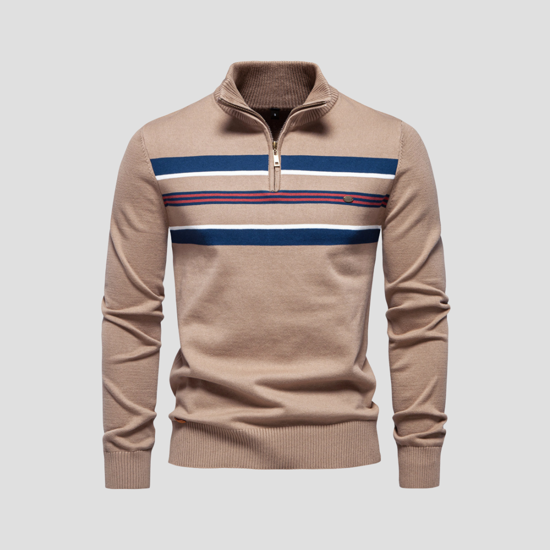 Classic Stripe Pullover Sweater