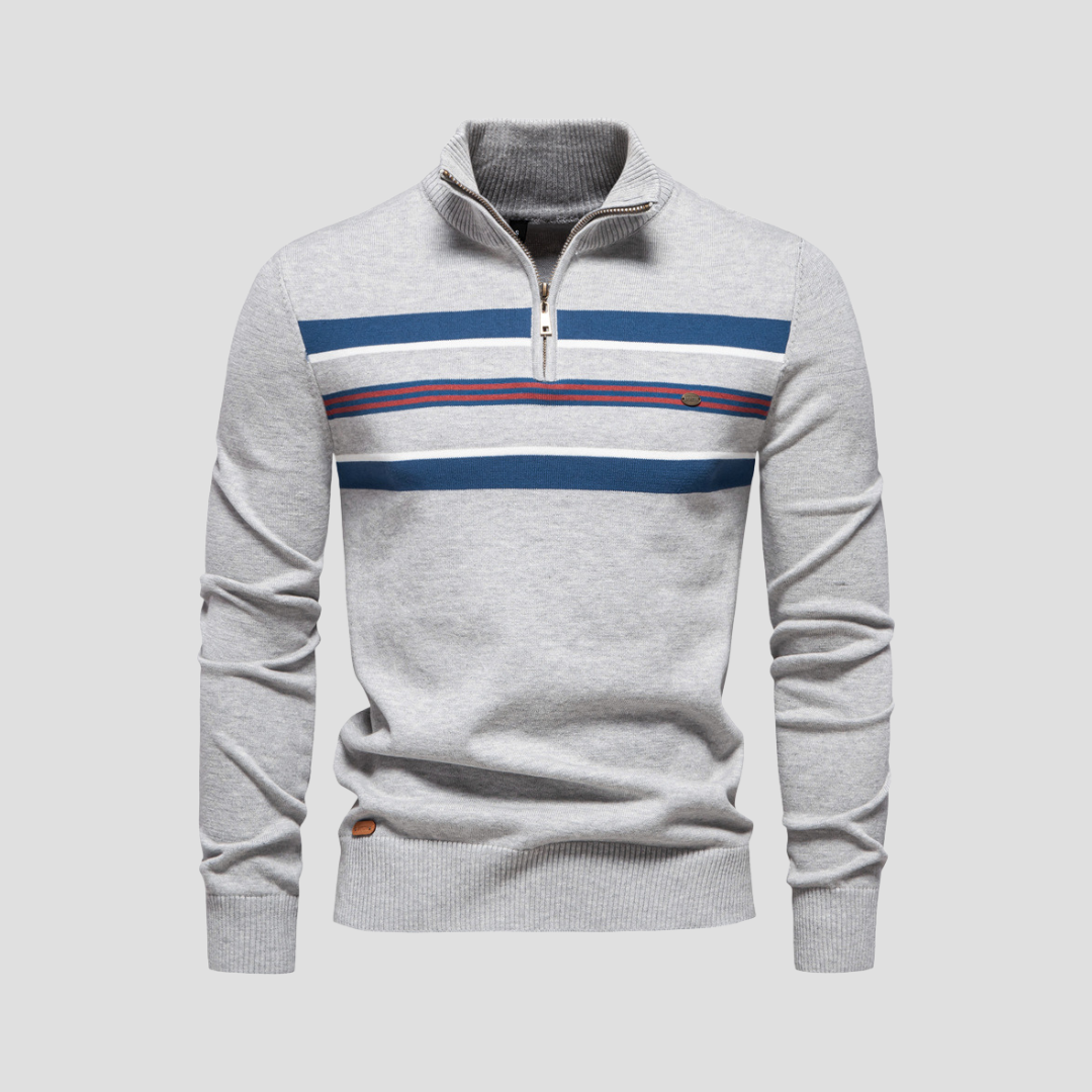 Classic Stripe Pullover Sweater