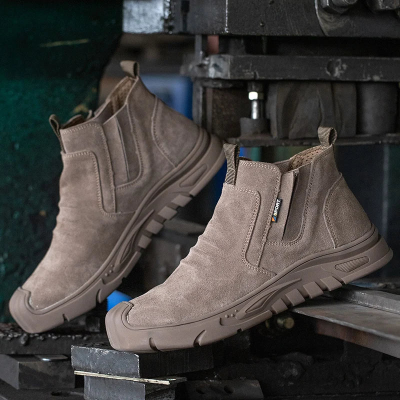 Edwin Men's Steel Toe Work Boots