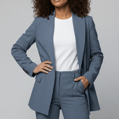 Classic 2 Piece Suit Jacket and Trousers - OutfitLondon
