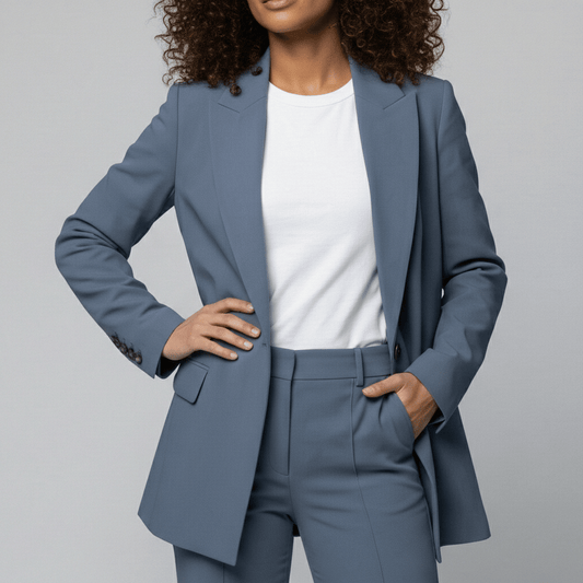 Classic 2 Piece Suit Jacket and Trousers - OutfitLondon