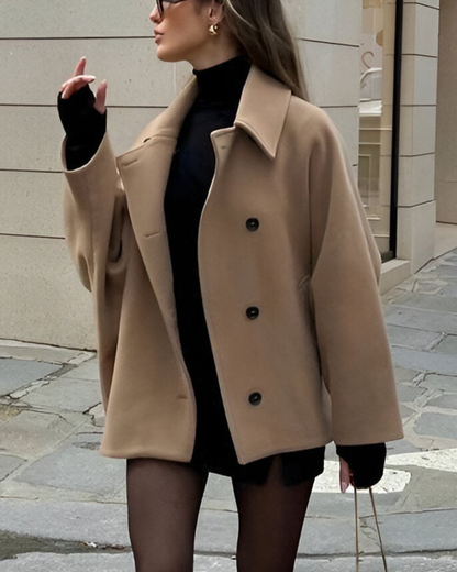 Women's Large Parka Coat with Pockets