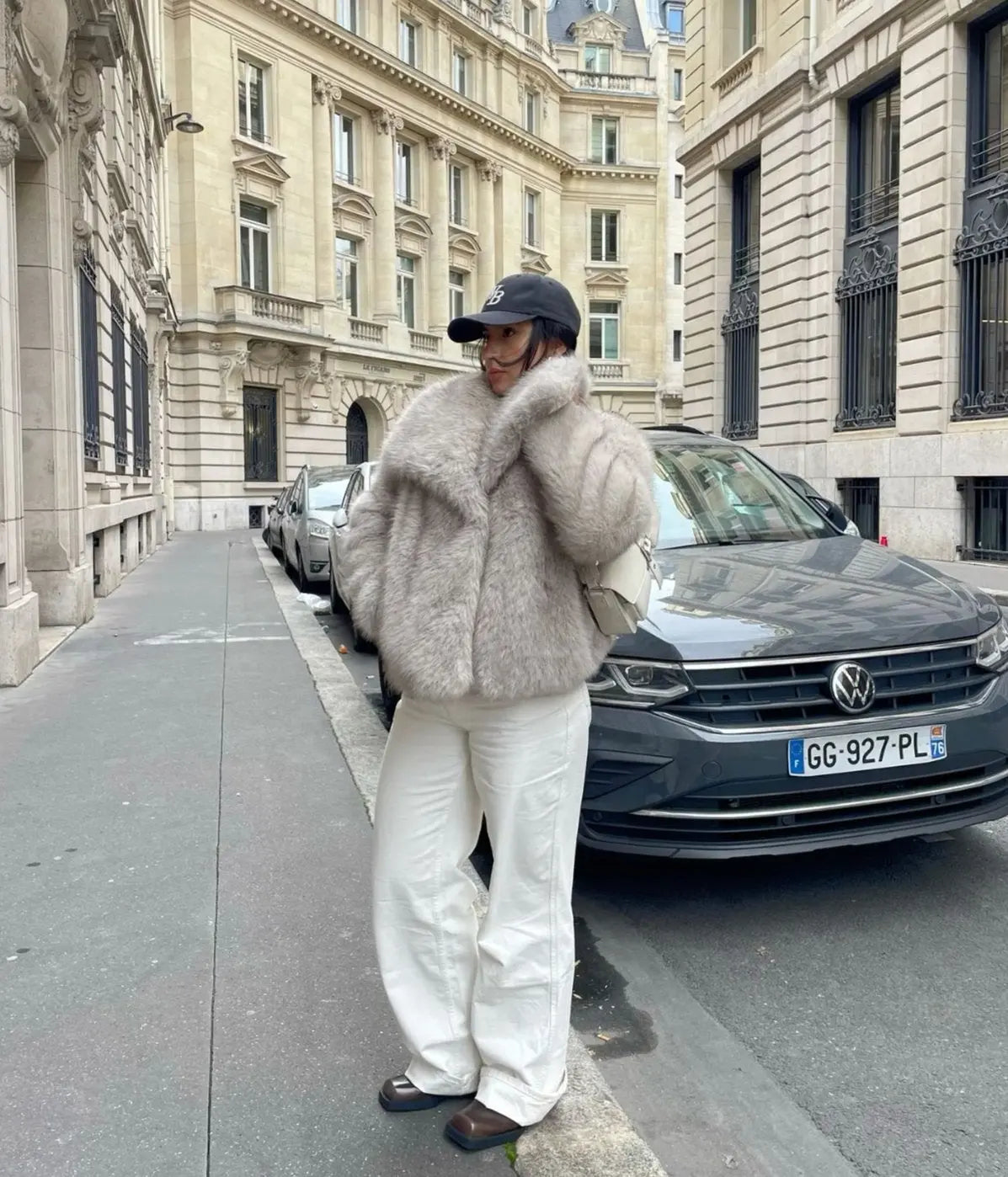 Women's Faux Fur Long Coat