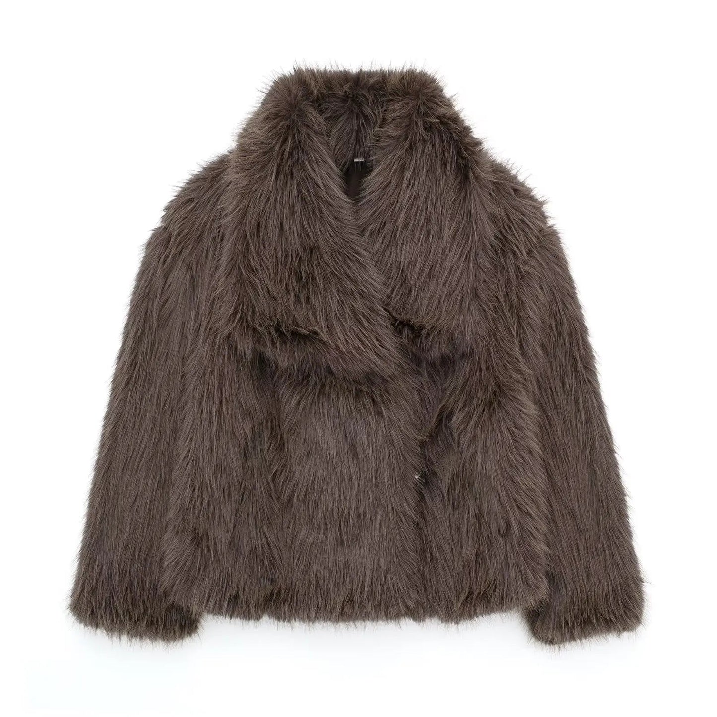 Women's Faux Fur Long Coat