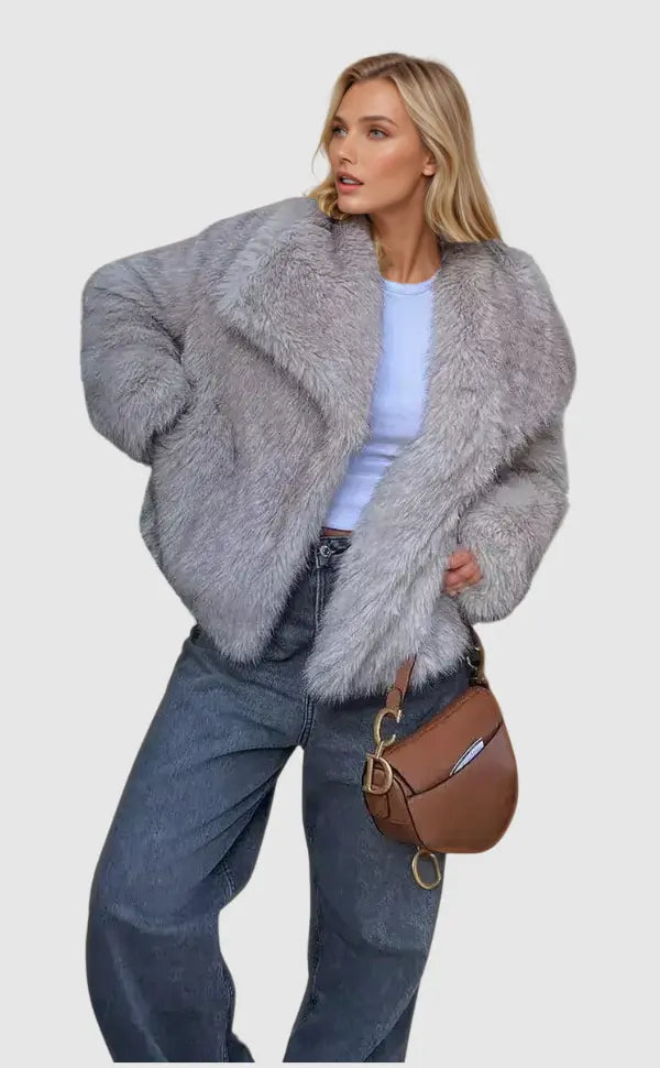 Women's Faux Fur Long Coat