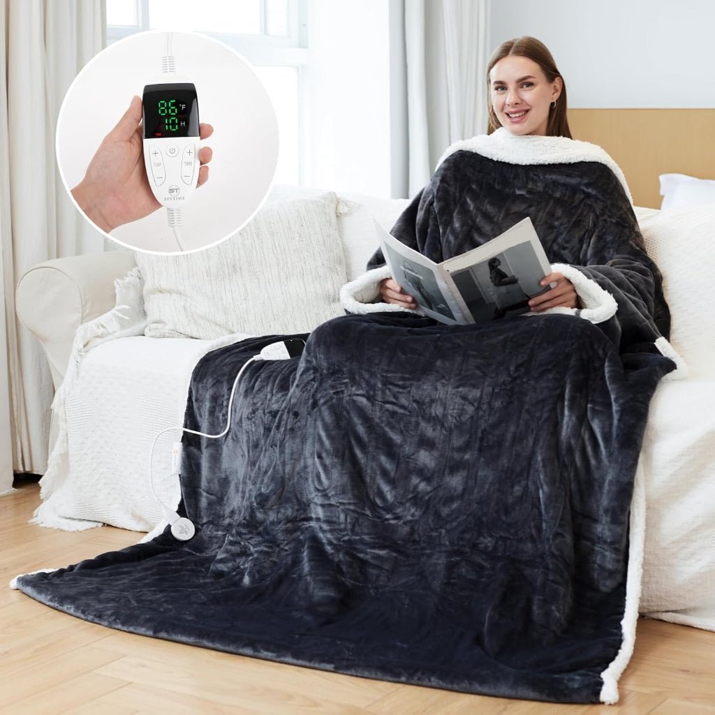 Cozy Warm Wearable Fleece Blanket for Adults