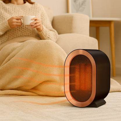 Compact Electric Space Heater for Warmth - OutfitLondon