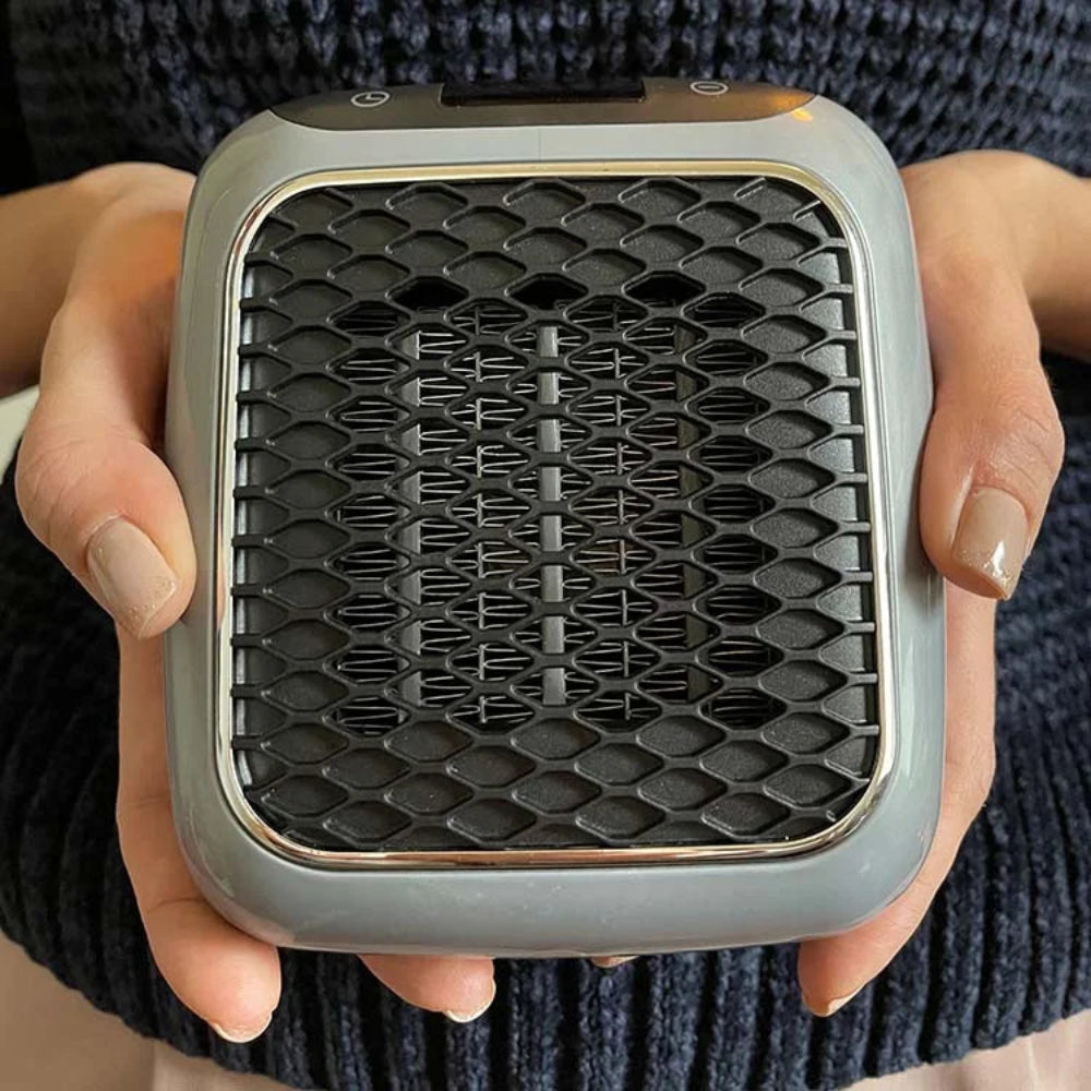 Compact Electric Heater with Digital Thermostat Control