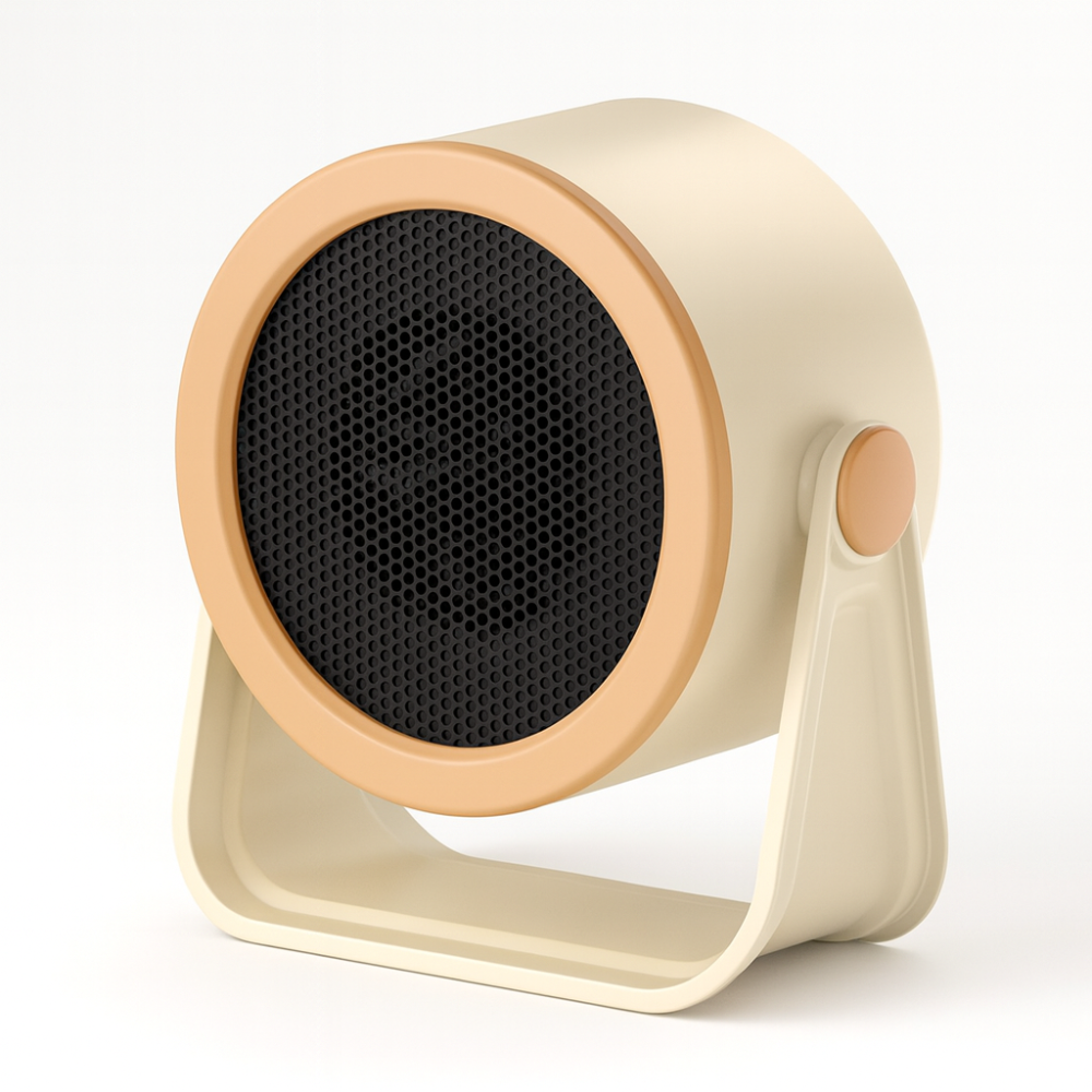 Compact Electric Space Heater for Quick Warmth