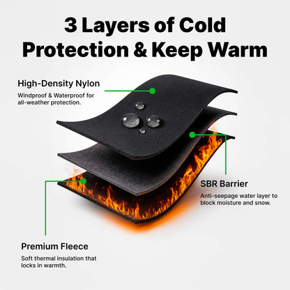 Warm Insulated Waterproof Winter Gloves for Cold Weather