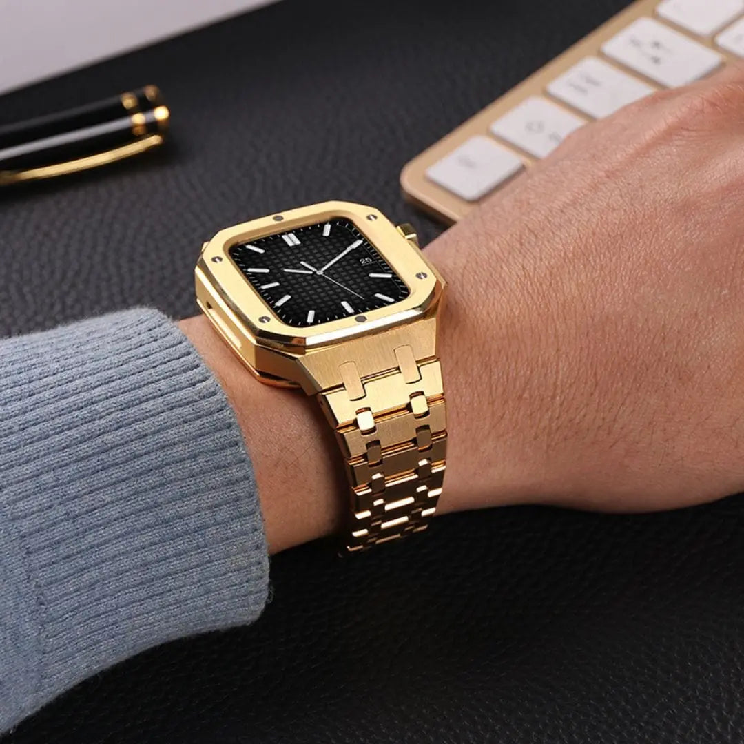 Tough Clear Case for Apple Watch 44mm - Full Body Protection