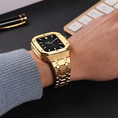 Tough Clear Case for Apple Watch 44mm - Full Body Protection