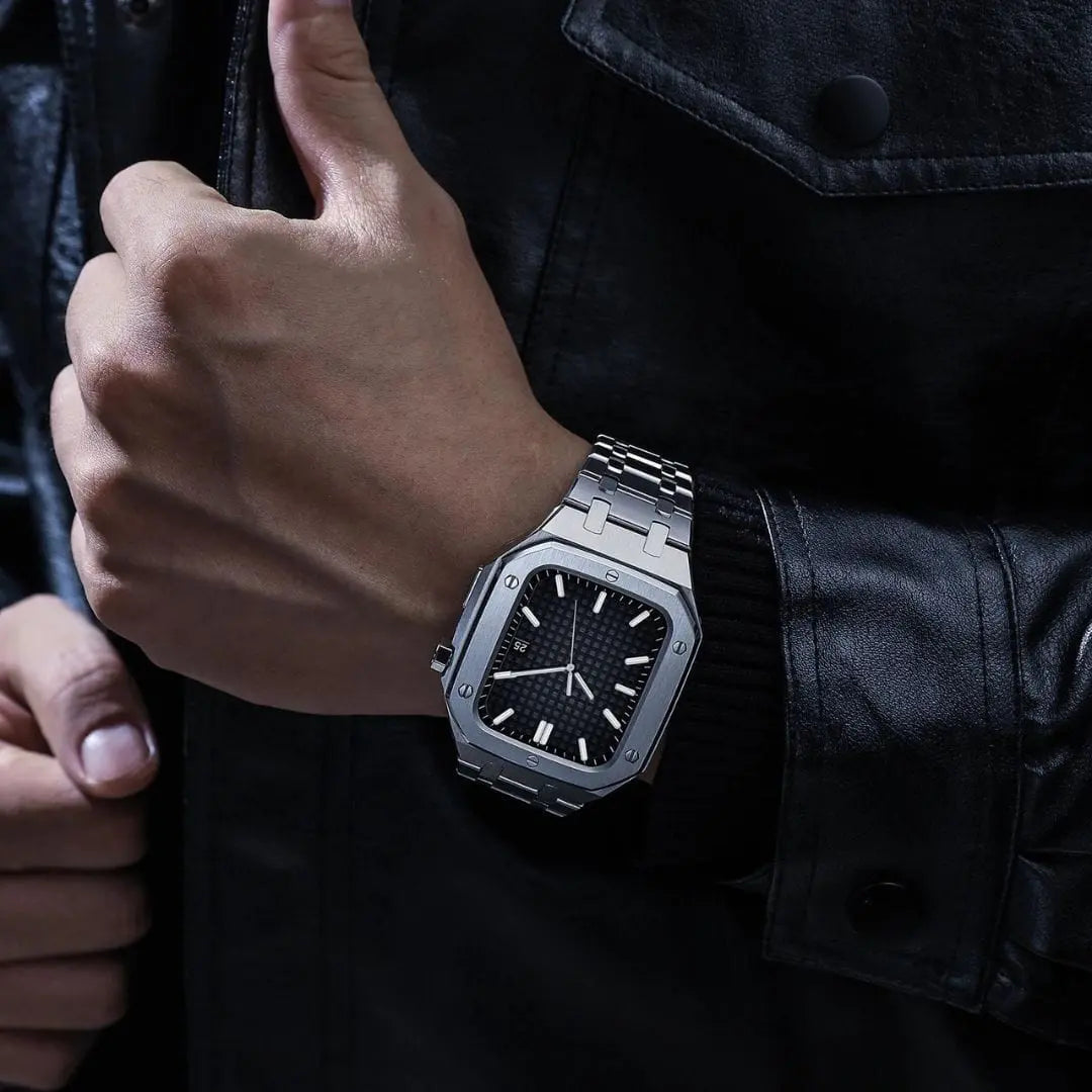 Tough Clear Case for Apple Watch 44mm - Full Body Protection