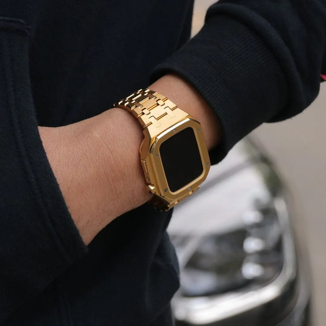 Tough Clear Case for Apple Watch 44mm - Full Body Protection