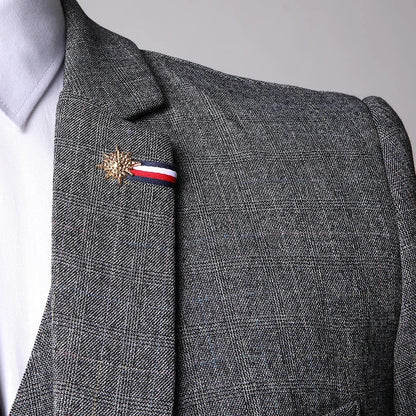 Classic Tailored Fit Men's 3-Piece Suit