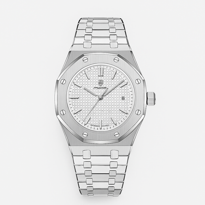 Classic 41mm Mens Stainless Steel Watch