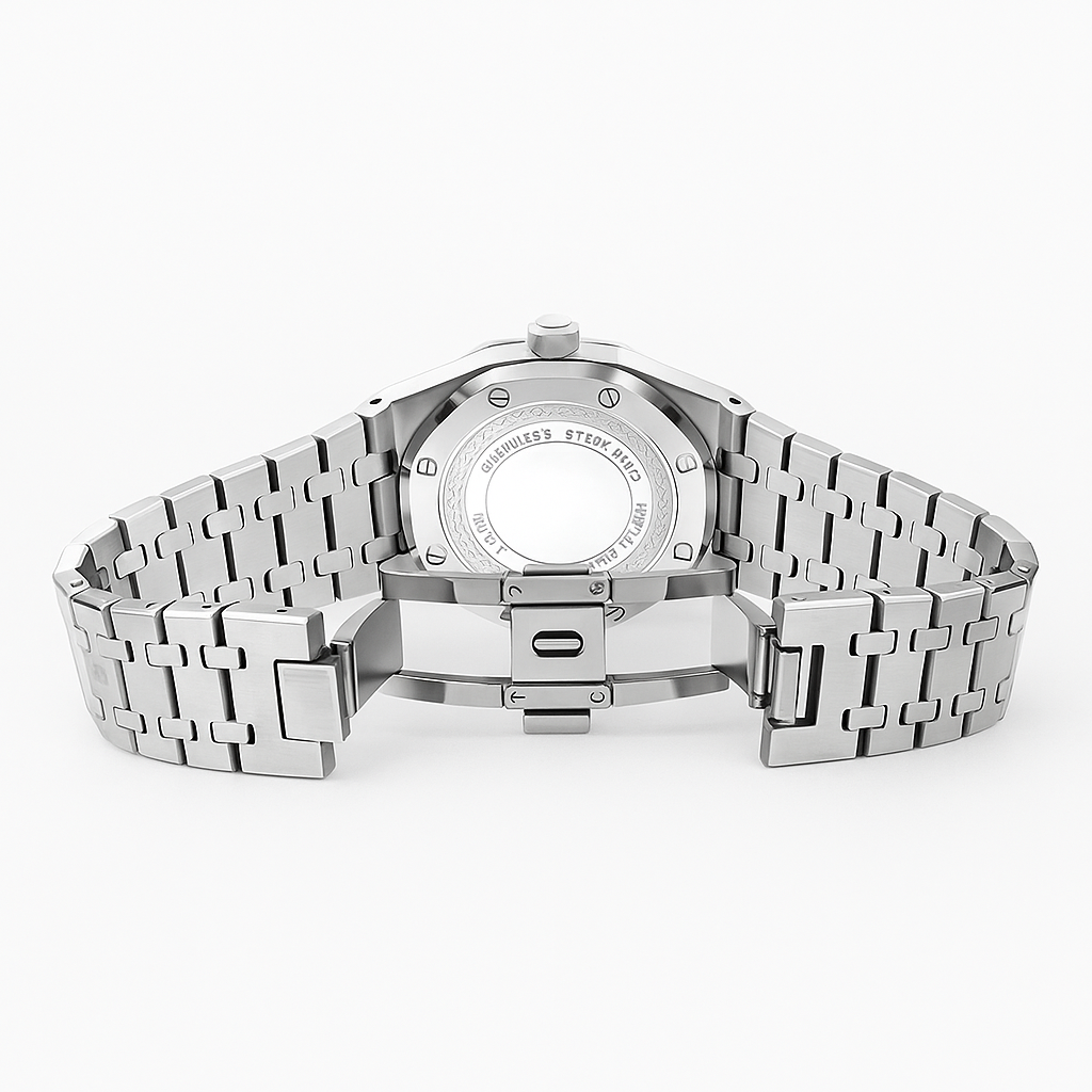 Classic 41mm Mens Stainless Steel Watch