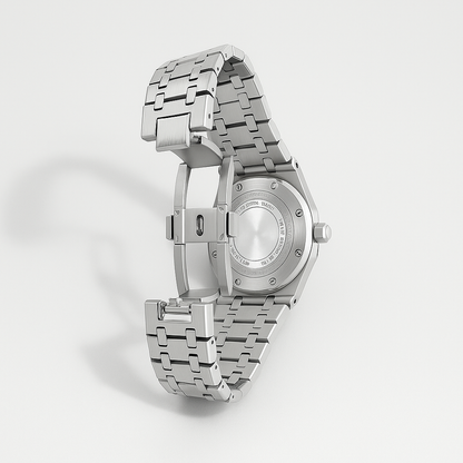 Classic 41mm Mens Stainless Steel Watch