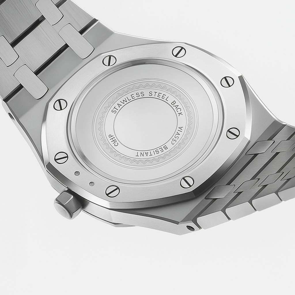 Classic 41mm Mens Stainless Steel Watch