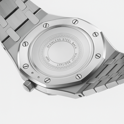 Classic 41mm Mens Stainless Steel Watch