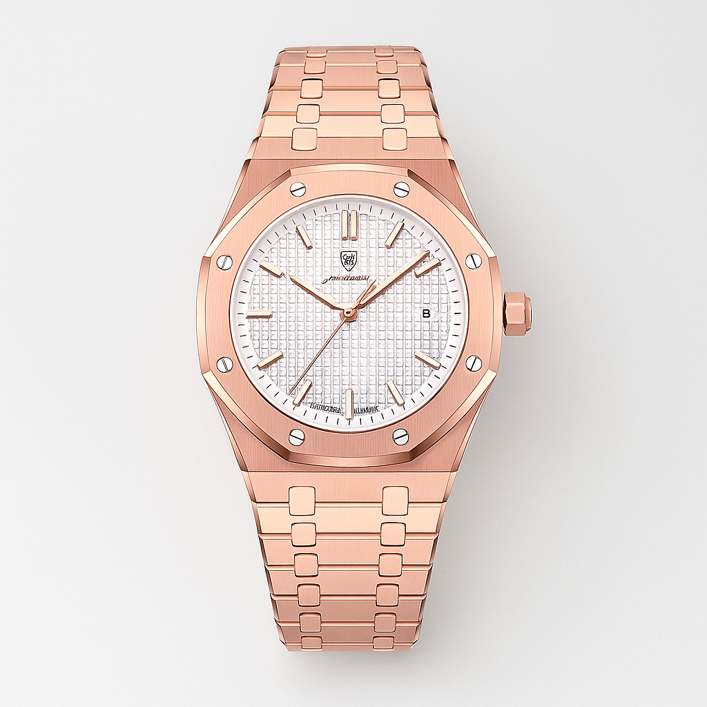 Classic 41mm Mens Stainless Steel Watch