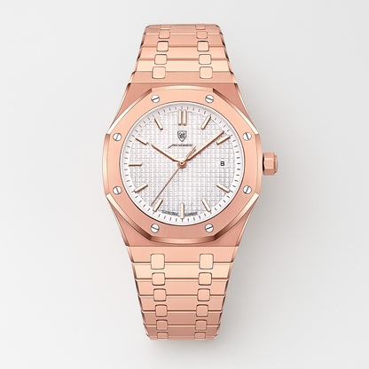 Classic 41mm Mens Stainless Steel Watch